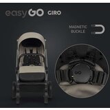 EUROCART easy go giro 2U1 kolica za bebe savana beige W/EA/GIRO/SB