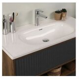 Hanah home Kupatilski ormarić sa umivaonikom i ogledalom (2 komada) Elegant Miling Hrast | Eponuda.com