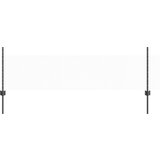 vidaXL Ograjno postavljanje 11 kosov U-kanal siva 60 cm jeklo, (22110967) | Shoptok.si