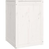  Zaboj za perilo bel 44x44x76 cm trdna borovina, (20704807) | Shoptok.si