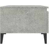  Bočni stolić boja betona 50 x 46 x 35 cm od konstruiranog drva | shoptok.hr
