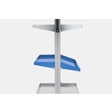 eurokraft pro nakladalna površina za delavniški voziček za orodje, vodoravna, dxšxv 1015 x 250 x 35 mm Cene