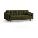 Cosmopolitan Design Zelena raztegljiva sedežna garnitura s prostorom za shranjevanje 222 cm Bali – | Shoptok.si