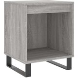 vidaXL Nočna omarica siva sonoma 40x35x50 cm inženirski les | Shoptok.si