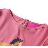  Dječja majica dugih rukava starinska ružičasta boja 116 | shoptok.hr