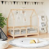The Living Store Otroški posteljni okvir 70x140 cm trdna borovina - Otroški Posteljni Okvir, (21625254) | Shoptok.si