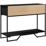  Konzolni stol crni 100 x 35 x 74,5 cm od konstruiranog drva | shoptok.hr