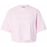 Guess Tehnička sportska majica 'DAKOTA' rosé / bijela
