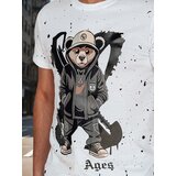 DStreet T-shirt męski z nadrukiem biała | shoptok.hr