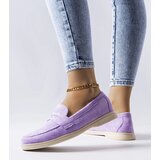 Gemre Purple eco-suede moccasins Ferragus | shoptok.hr