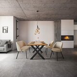 Bessagi Home moderna jedilna miza giona, barva jesena, črna | Shoptok.si