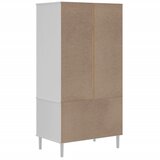  Komoda SENJA bijela izgled ratana 90x55x175 cm masivna borovina | Eponuda.com