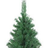 vidaXL Božično drevo z dekorativnimi lučmi Zelena 400 cm PVC | Shoptok.si
