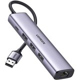 Ugreen CM475 USB HUB 3XUSB3.0+RJ45 USB C NAPAJANJE Cene