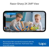 Tp-link Tapo C110 kamera UHD 3MP, H.264, Advanced Night Vision, microSD, dvosmjerni audio, detekcija pokreta, Wi-Fi, Tapo app | shoptok.hr