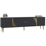 Hanah home tv polica Dekop2 anthracite gold