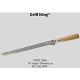 Grill King Damascus nož za šunku i pršut, 30,5 cm u