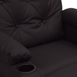  Naslonjač od umjetne kože crni | shoptok.hr