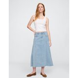 GAP Denim maxi skirt UltraSoft - Women's Cene