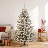  Umjetno božićno drvce s kuglicom 150 cm 150 LED lampica | shoptok.hr