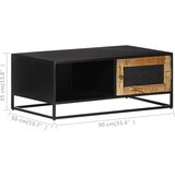  Stolić za kavu 90 x 50 x 35 cm od grubog drva manga | shoptok.hr