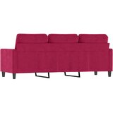  Trosjed crvena boja vina 180 cm baršunasti | shoptok.hr