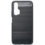  Gumijasti / gel etui Carbon za Honor 20 / Huawei Nova 5T - črni Cene