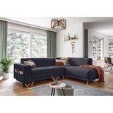 Miuform Antracitno siva sklopiva/s prostorom za odlaganje kutna garnitura (s desnim kutom/u obliku slova L) Classy Sophie – | shoptok.hr