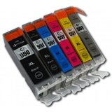 All4Printing Canon kompatibilne PGI-550 XL , CLI-551 XL , komplet 6 kartuš s čipom Cene