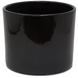 411 saksija crna sjaj 28 cm