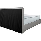CARRYHOME POSTELJA Z VZMETNICO 90 cm x 200 cm , tekstil svetlo siva | Shoptok.si