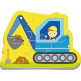 Trefl Baby puzzle Radna vozila 36072 | shoptok.hr