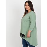 RELEVANCE Tunic-RV-TU-7779.69-pistachio | Shoptok.si