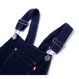  Dječja haljina kombinezon od samta modra 92 | shoptok.hr