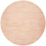  Okrugla stolna ploča Ø 60 x 1,5 cm od netretirane hrastovine | shoptok.hr