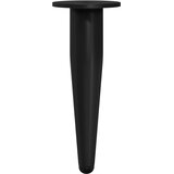  Noge namještaja 2 pcs Crna Ø 40 x 98 mm Željezo | shoptok.hr
