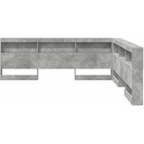  Skladišno uzglavlje Betonski sivi 180 cm Konstruirano drvo | shoptok.hr