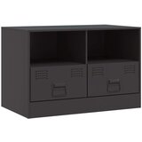 TV ormarić crni 67 x 39 x 44 cm čelični | shoptok.hr