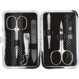 Kellermann set za manikuro 7260 mc n, črno-bel pikčast etui Cene