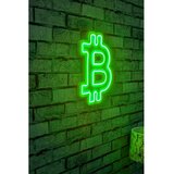 Wallity Dekorativna LED rasveta Bitcoin, 16x35x2cm, Zelena | ePonuda.com