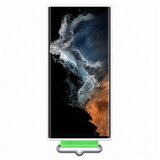 Samsung S22 Ultra silikonski ovitek s paščkom, bel | Shoptok.si