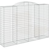  Lučne gabionske košare 8 kom 300x50x200/220cm pocinčano željezo | shoptok.hr
