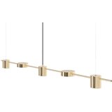 Toolight APP929-5CP GOLD LED viseća stropna svjetiljka | shoptok.hr