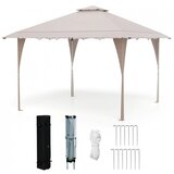  Gazebo paviljon sa mehanizmom 4x4m Bež 1687 | Eponuda.com