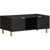  Stolić za kavu crni 100 x 54 x 40 cm od konstruiranog drva | Eponuda.com