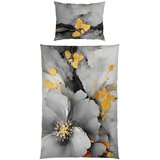 Esposa OBOJESTRANSKA POSTELJNINA 140/200 cm saten siva Slike