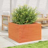  Vrtna sadilica voštano smeđe boje 70x70x46 cm od borovine | Eponuda.com