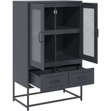  Visoka komoda antracit 68x39x111 5 cm od čelika | shoptok.hr