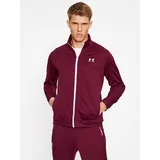 Under Armour Jopa Sportstyle Tricot Jacket 1329293 Bordo rdeča Loose Fit