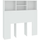 Maison Chic vzglavna omarica - nočna omarica - posteljna omarica bela 100x19x103,5 cm, (21705166) Cene